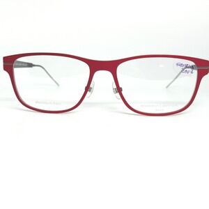 Prodesign Denmark Axiom Collection Red Aluminum Eyeglasses 56 17 145 21136